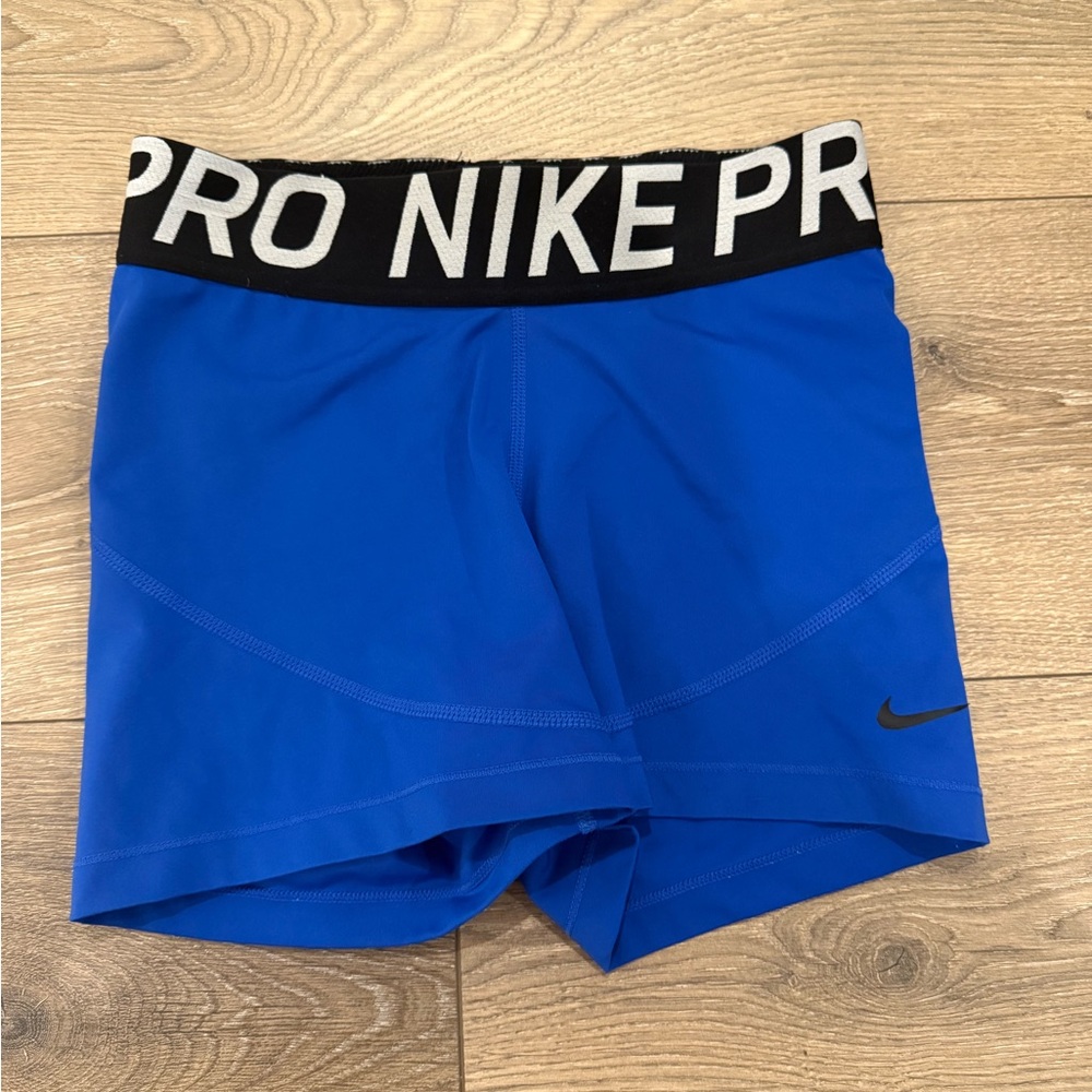Nike Pro Royal Blue Spandex